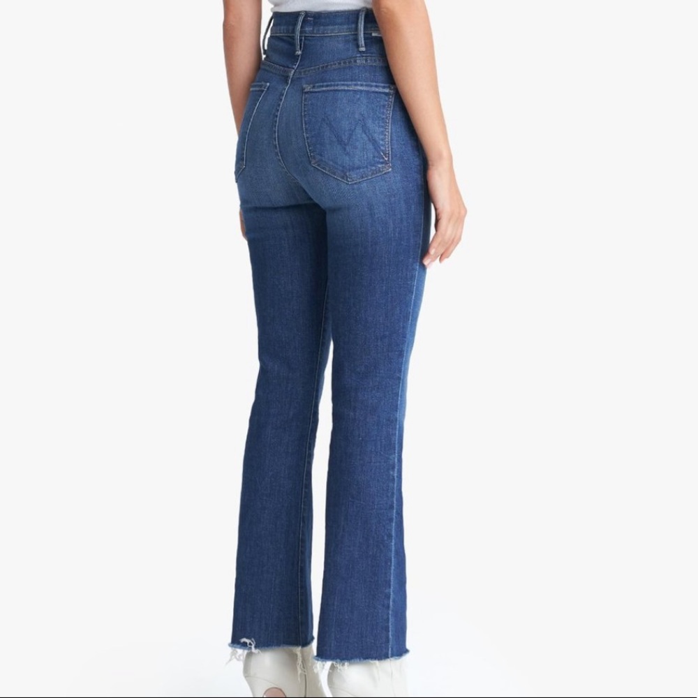 MOTHER The Hustler Ankle Fray Jeans - Picture 2 of 2